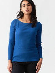 Rib Boat Neck