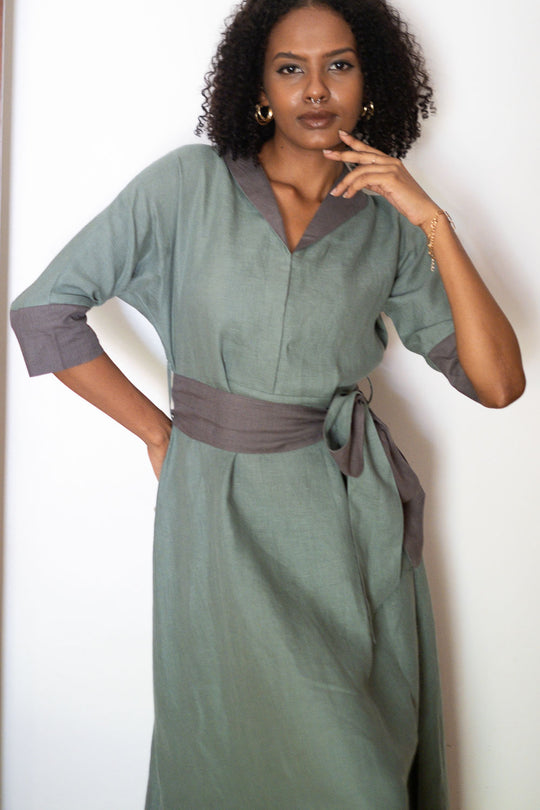 The Linen Flared Dress | Creatures of Habit