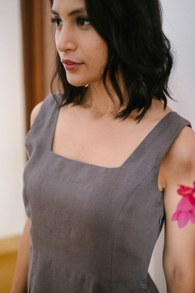 The Linen Midi Dress