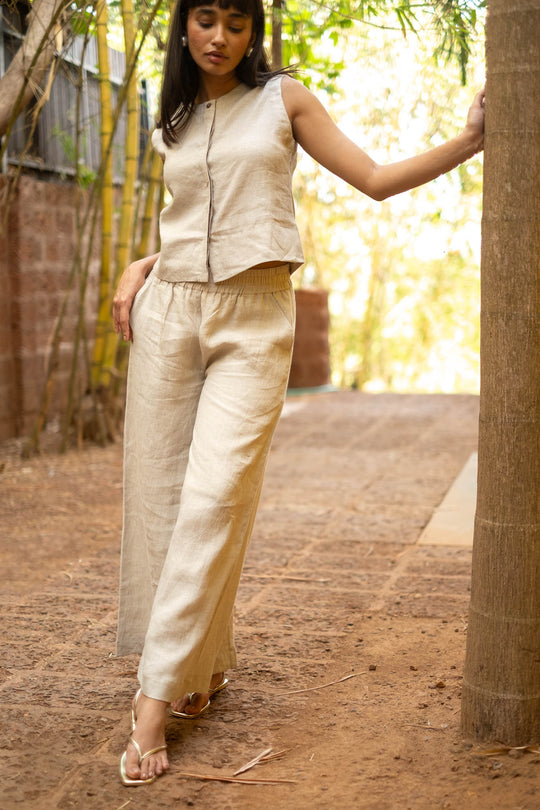 The Linen Oversized Pants | Creatures of Habit