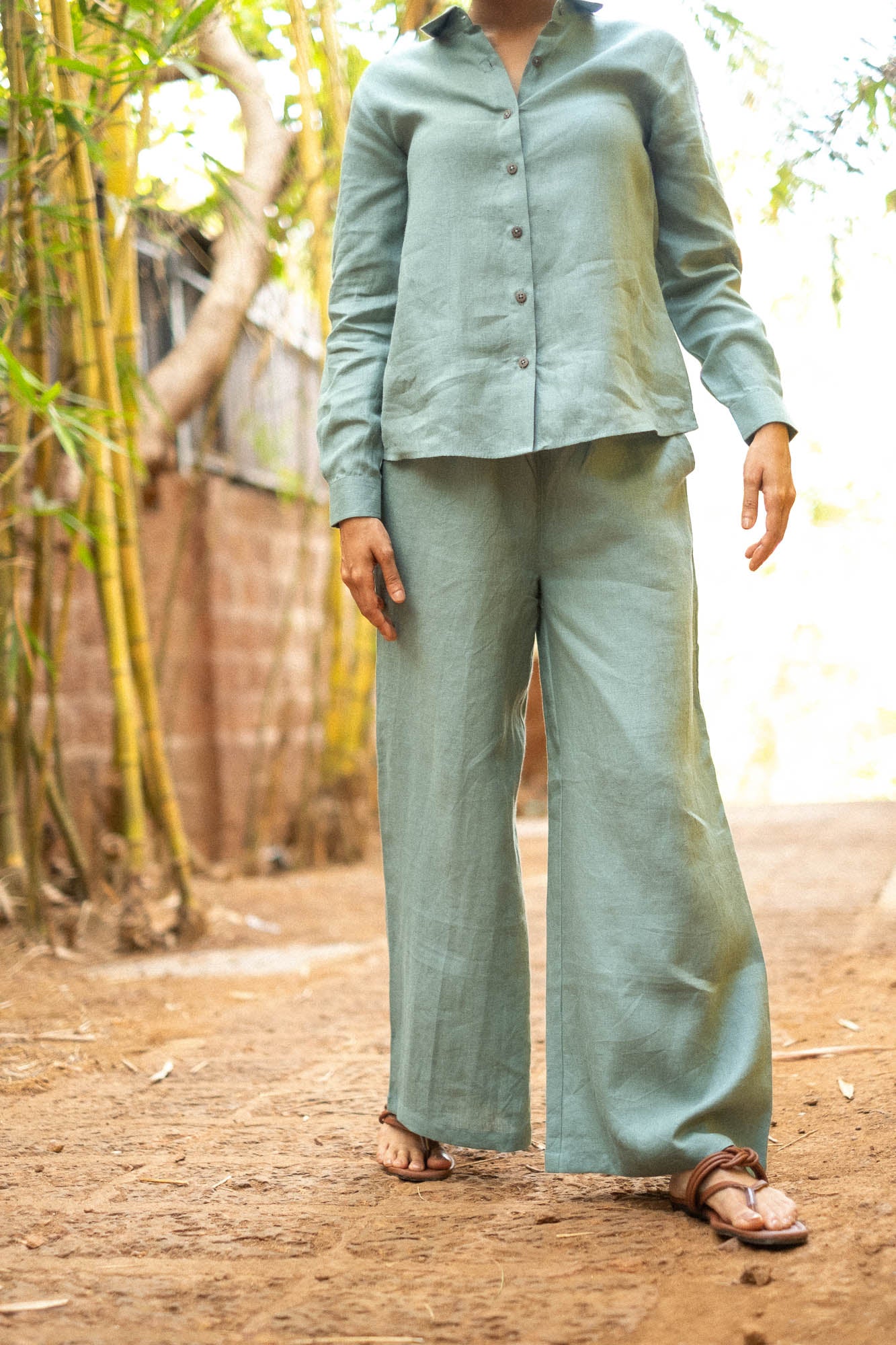 The Linen Oversized Pants | Creatures of Habit