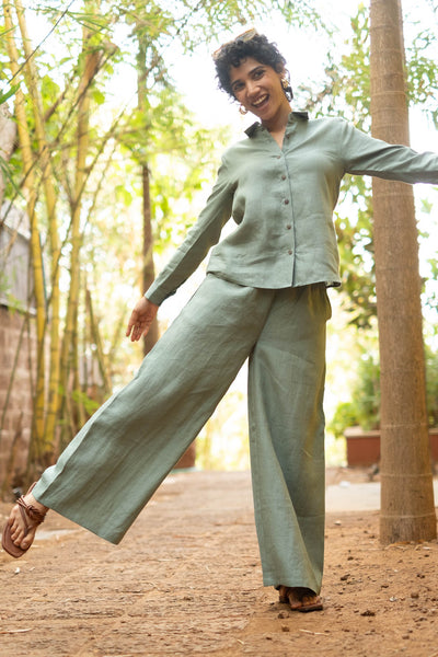 The Linen Oversized Pants | Creatures of Habit
