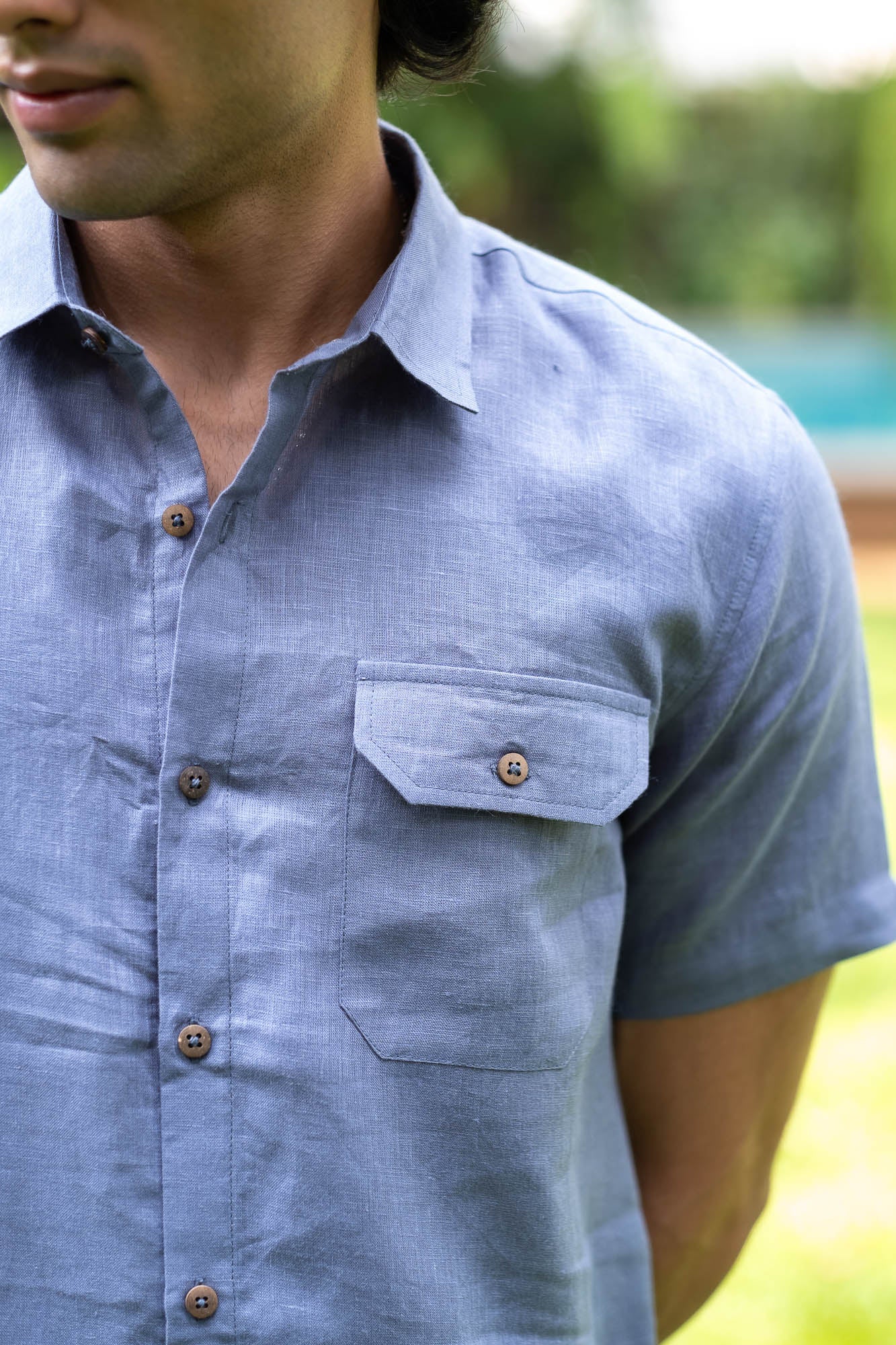 The Linen Shirt | Short Sleeve | Creatures of Habit