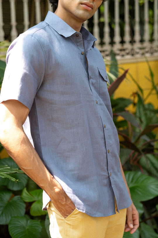 The Linen Shirt | Short Sleeve | Creatures of Habit