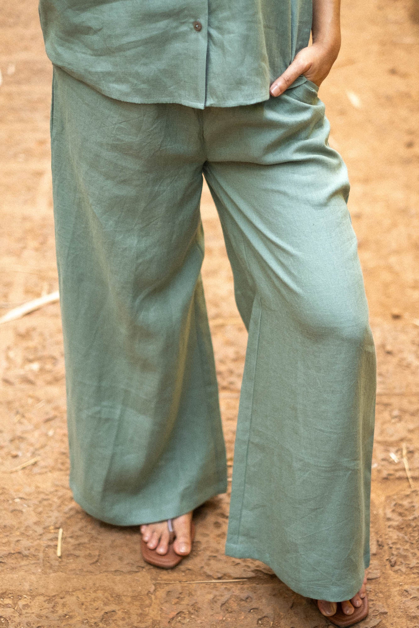 The Linen Oversized Pants | Creatures of Habit