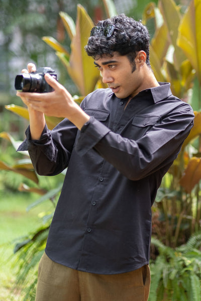 The Heavyweight Cotton Overshirt