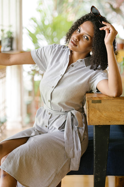 The Egyptian Cotton Shirt Dress