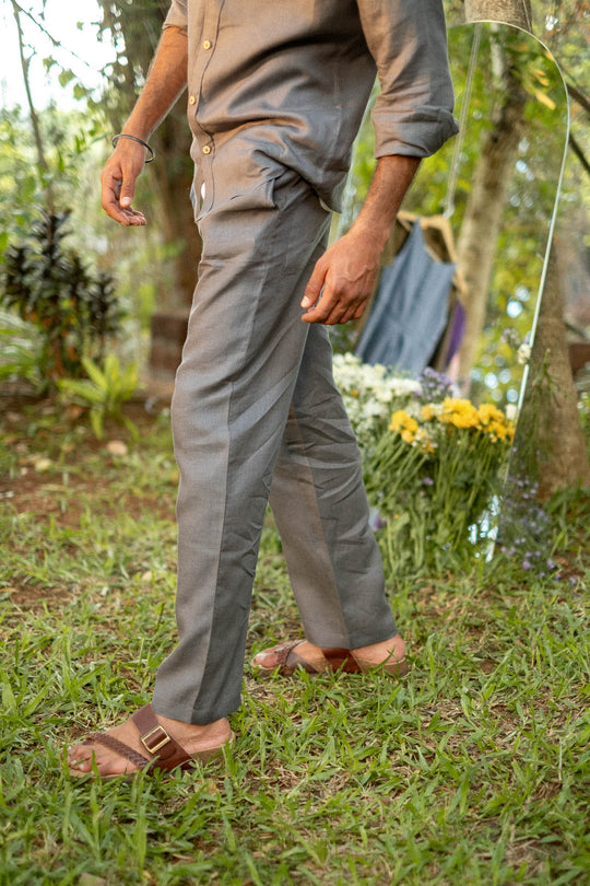 The Linen Pull-up Pants | Creatures of Habit