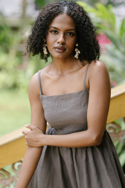The Linen Princess Dress