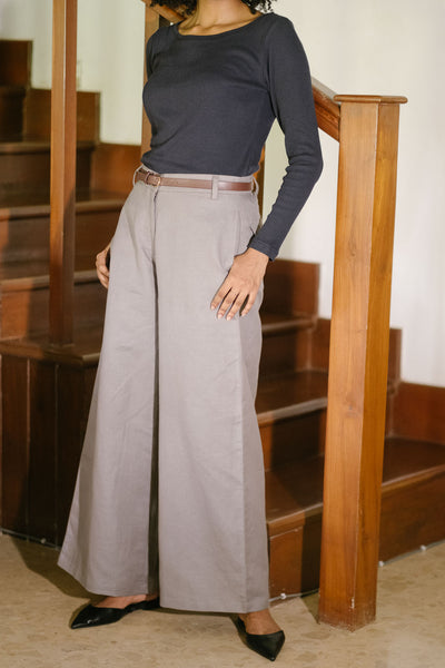 The Hemp Twill Flared Pants | Creatures of Habit