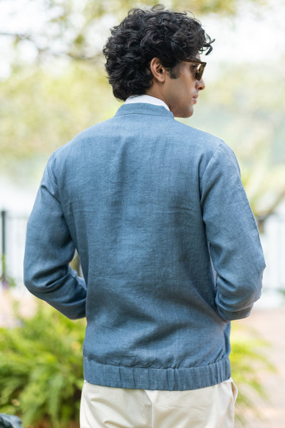 The Linen Bomber Jacket | Creatures of Habit