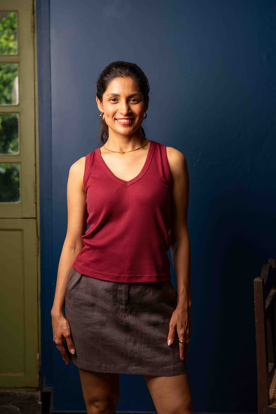 The Rib V Neck Tank | Creatures of Habit