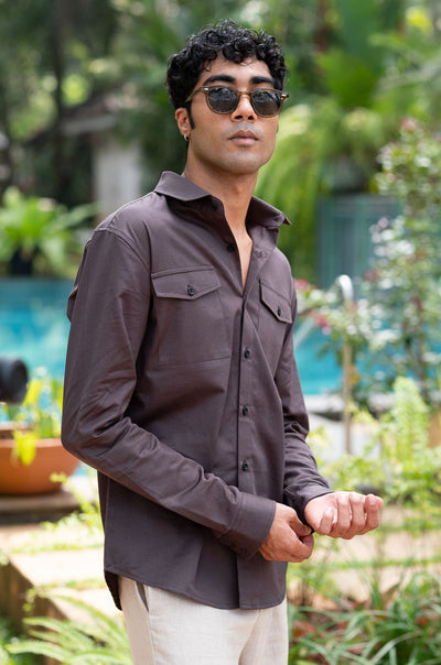 The Heavyweight Cotton Overshirt