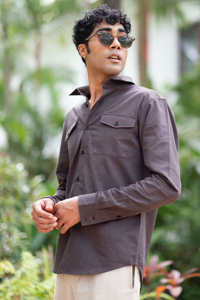 The Heavyweight Cotton Overshirt