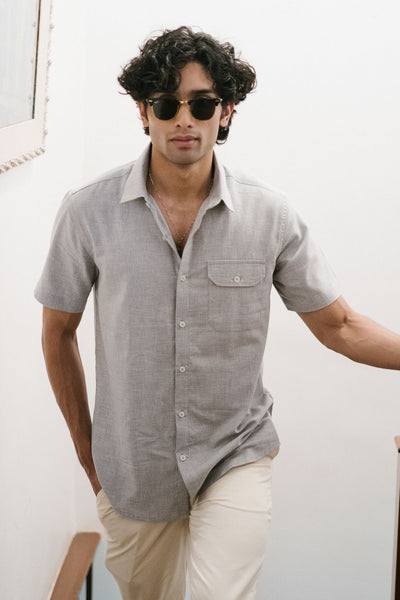 The Egyptian Cotton Shirt | Short Sleeve | Creatures of Habit