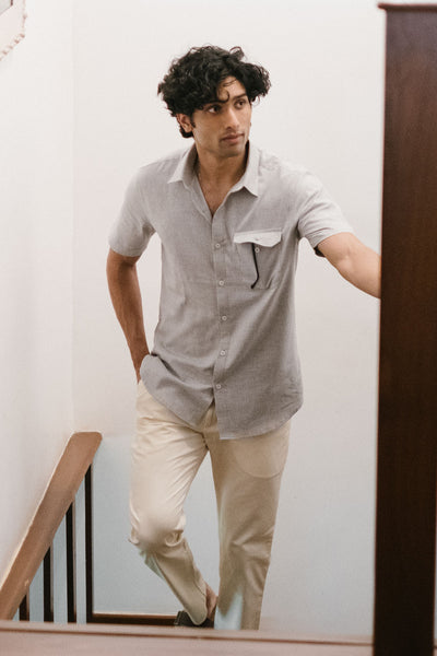 The Egyptian Cotton Shirt | Short Sleeve | Creatures of Habit