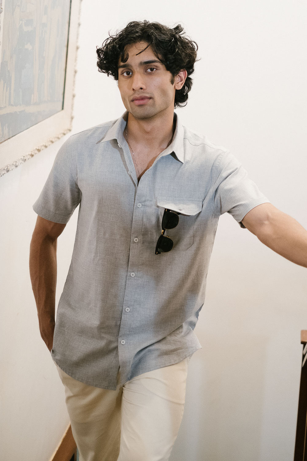 The Egyptian Cotton Shirt | Short Sleeve | Creatures of Habit