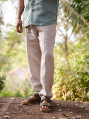 Linen Pintuck Trousers