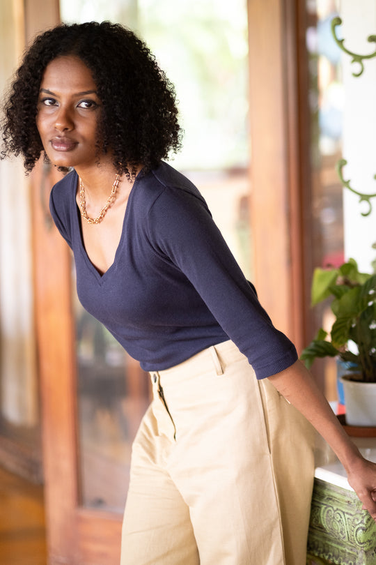 The Rib V Neck | Creatures of Habit