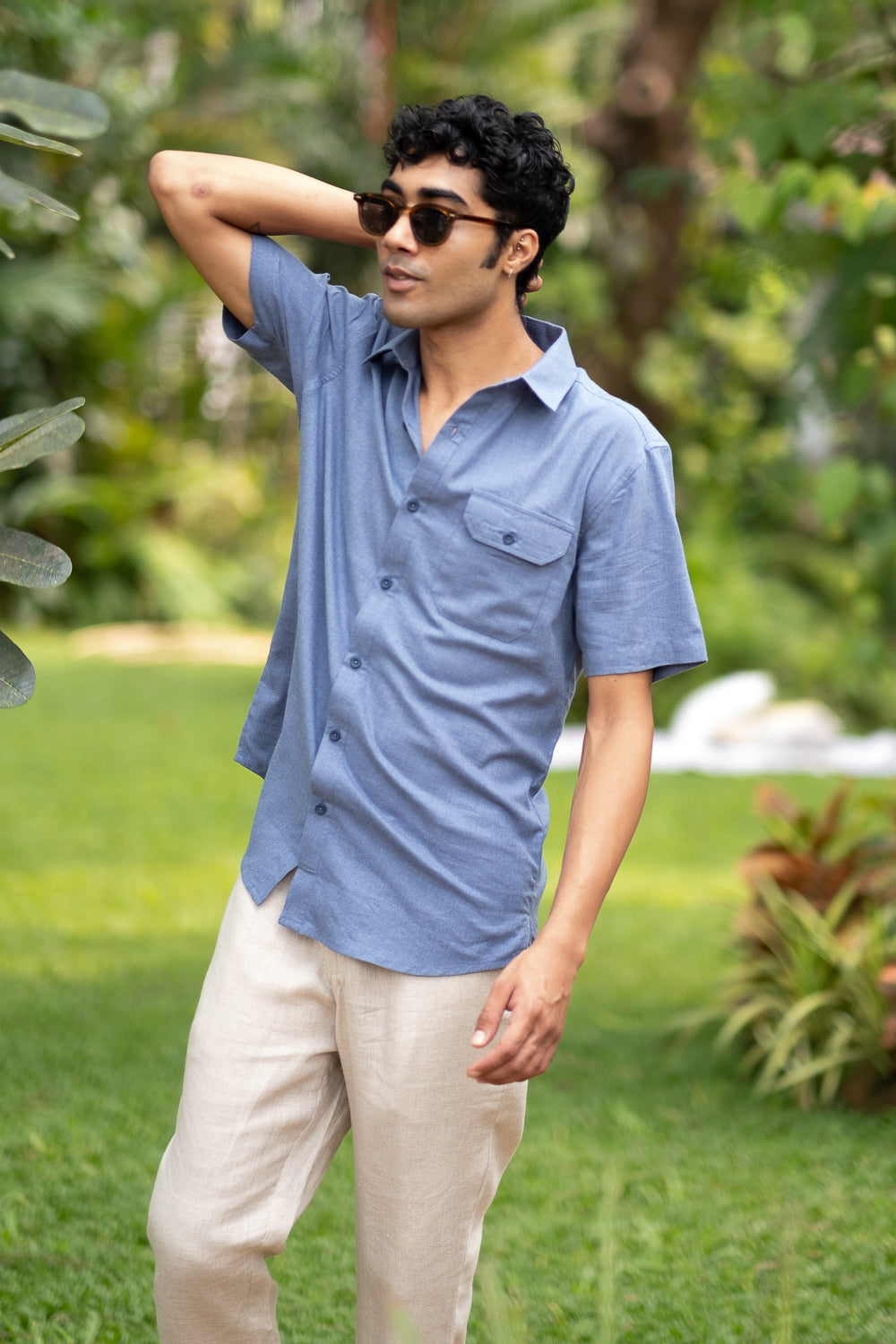 The Egyptian Cotton Shirt | Short Sleeve | Creatures of Habit