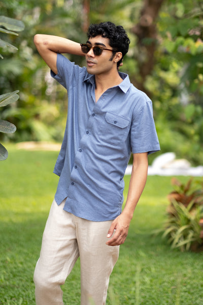 The Egyptian Cotton Shirt | Short Sleeve | Creatures of Habit