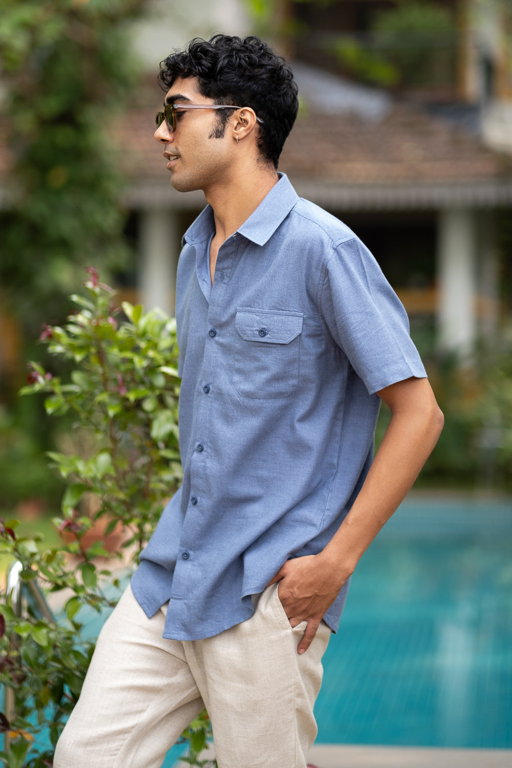 The Egyptian Cotton Shirt | Short Sleeve | Creatures of Habit