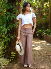 Linen Wide Leg Pants