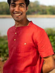Linen Bandhgala
