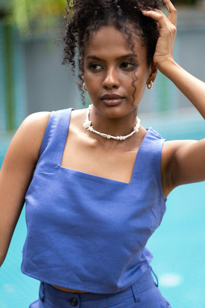 The Hemp Twill Crop Tank