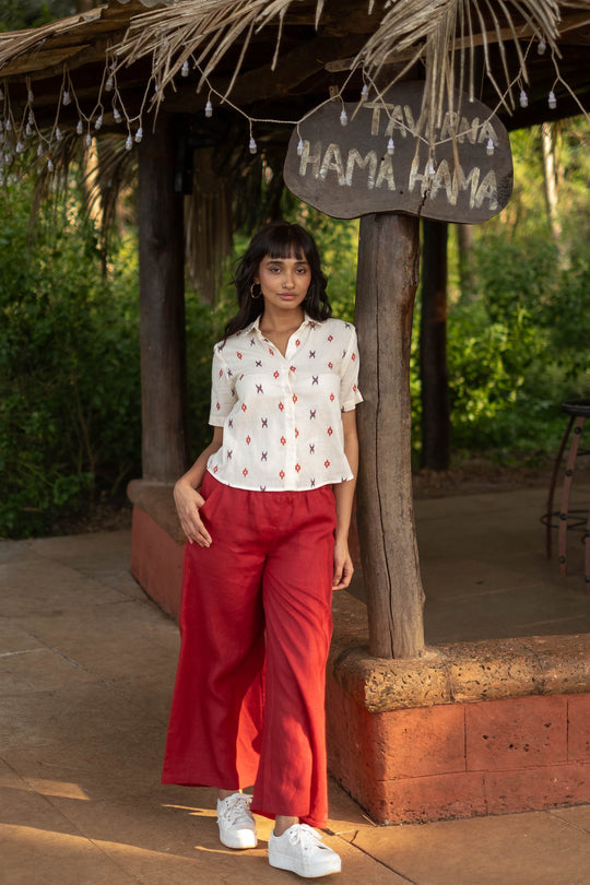 The Linen Oversized Pants | Creatures of Habit