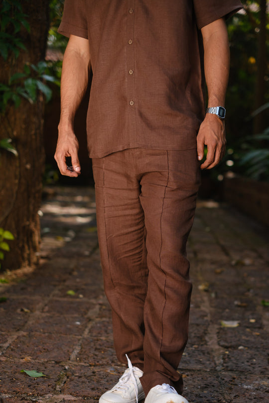 The Linen Pintuck Trousers | Creatures of Habit