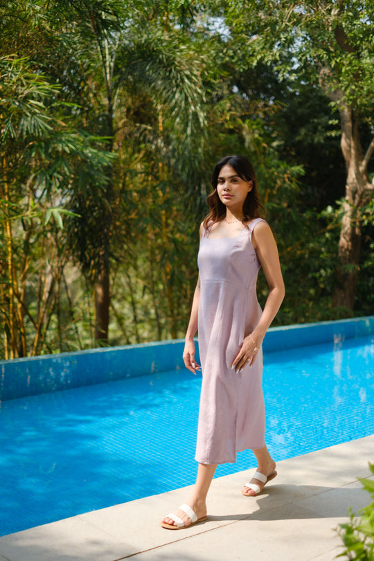 The Linen Midi Dress | Creatures of Habit