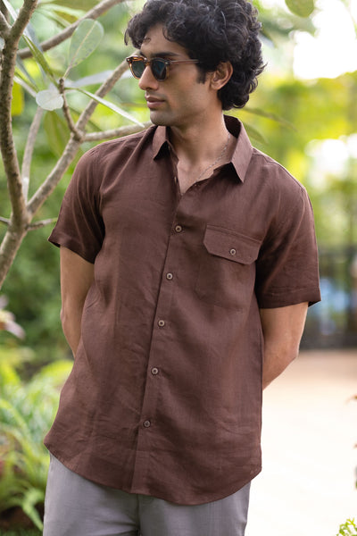 The Linen Shirt | Short Sleeve | Creatures of Habit