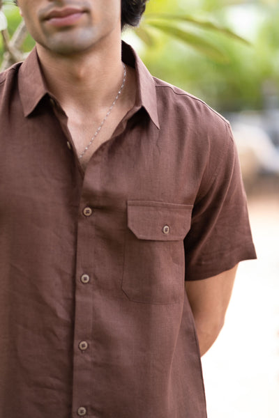 The Linen Shirt | Short Sleeve | Creatures of Habit