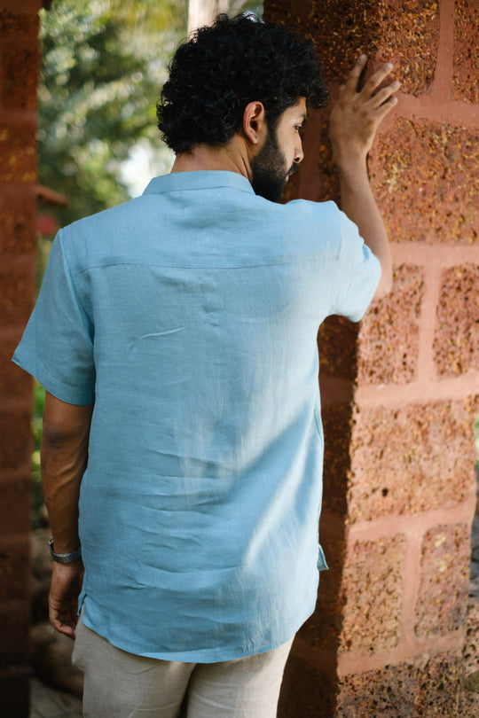 The Linen Bandhgala | Creatures of Habit