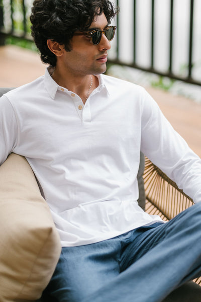 The Pima Polo | Long Sleeve | Creatures of Habit