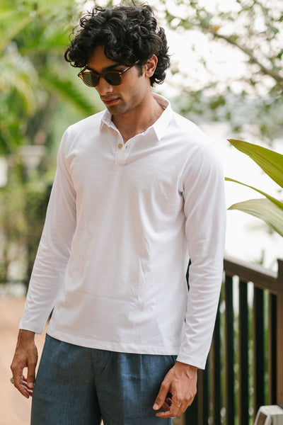 The Pima Polo | Long Sleeve | Creatures of Habit