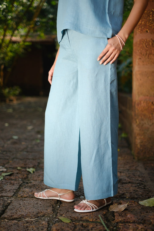The Linen Wide Leg Pants | Creatures of Habit