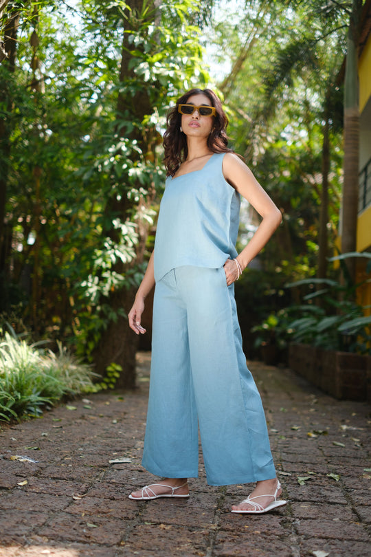 The Linen Wide Leg Pants | Creatures of Habit