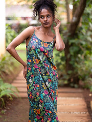 Modal Satin Slip Dress