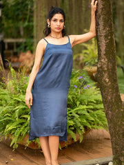 Modal Satin Slip Dress