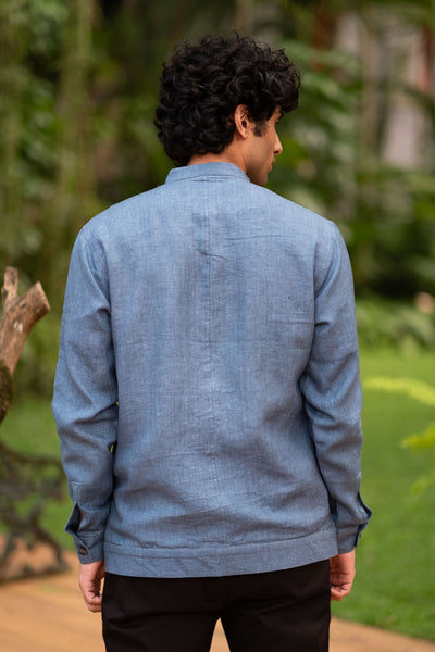 The Linen Buttondown Jacket | Creatures of Habit