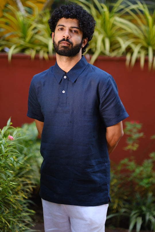 The Linen Polo | Creatures of Habit