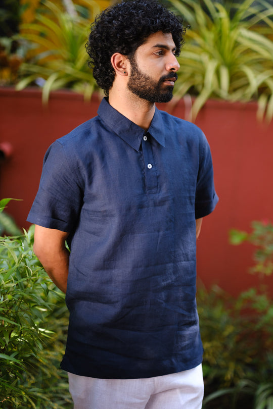 The Linen Polo | Creatures of Habit
