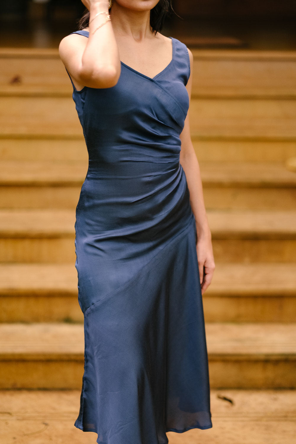 The Satin Cocktail Dress
