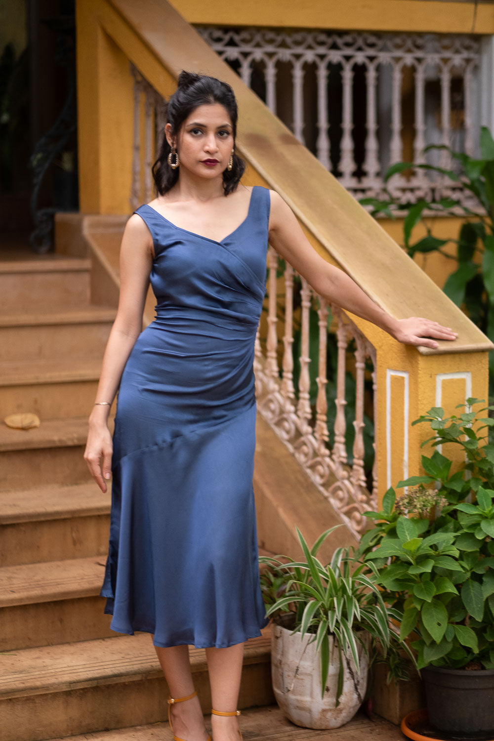 The Satin Cocktail Dress