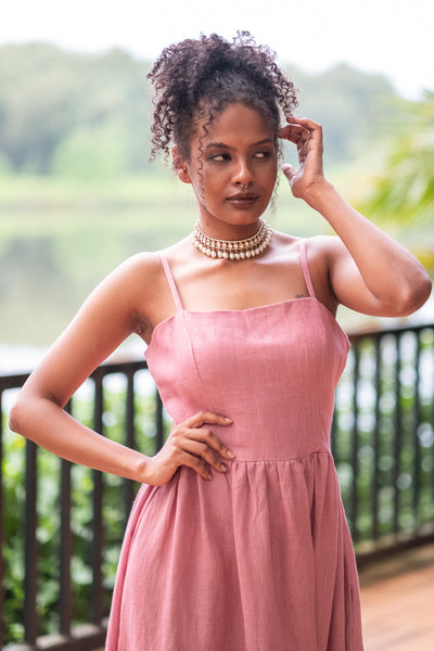 The Linen Princess Dress