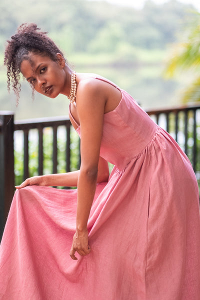 The Linen Princess Dress