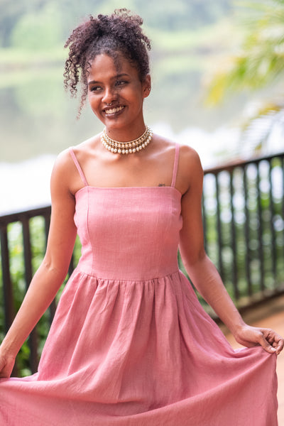 The Linen Princess Dress