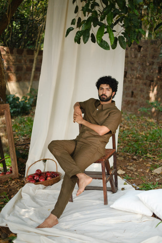 The Linen Pintuck Trousers | Creatures of Habit